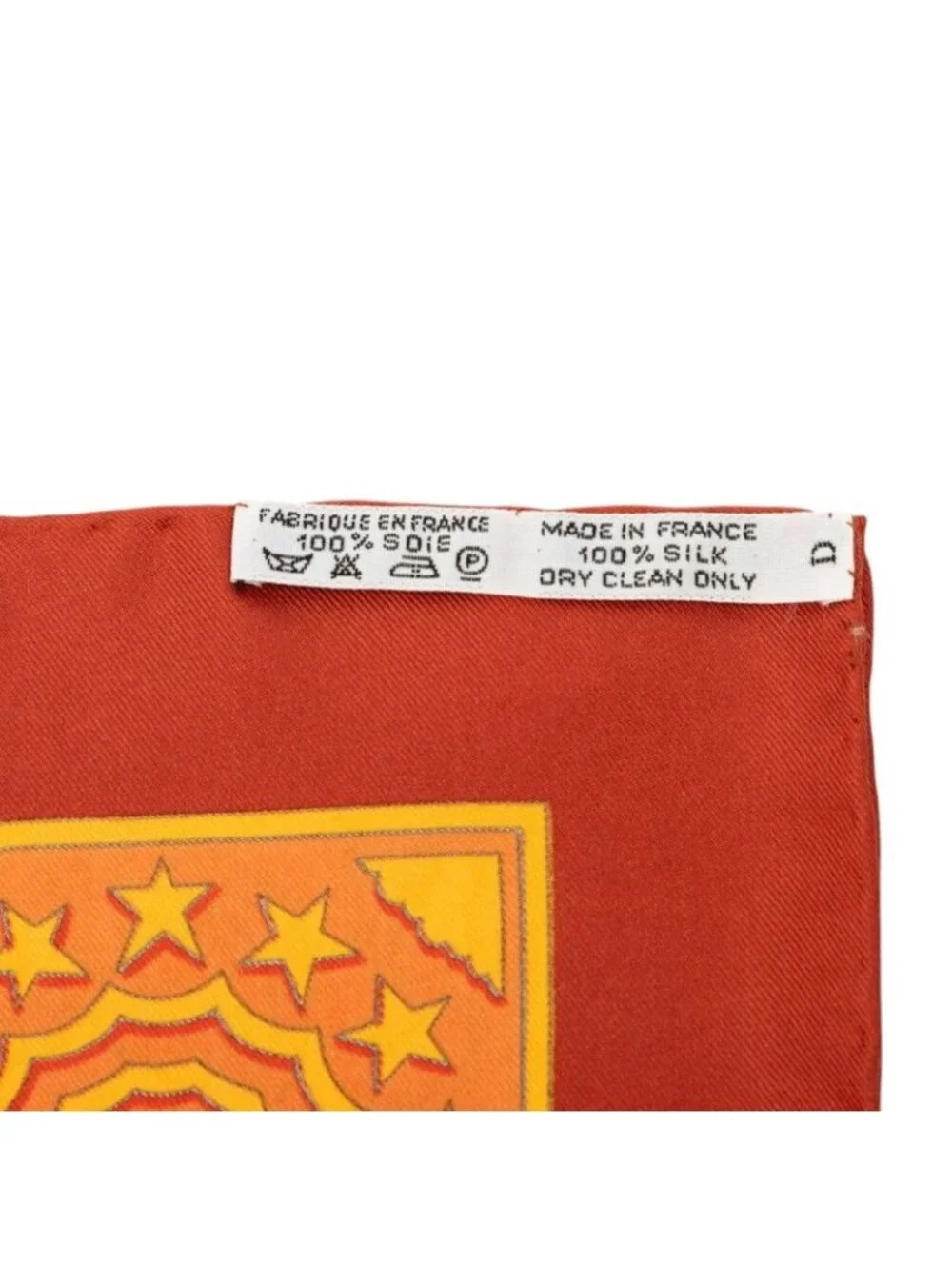 Hermes Carre 90 Early America Vintage Scarf Large Brown Multicolor Silk